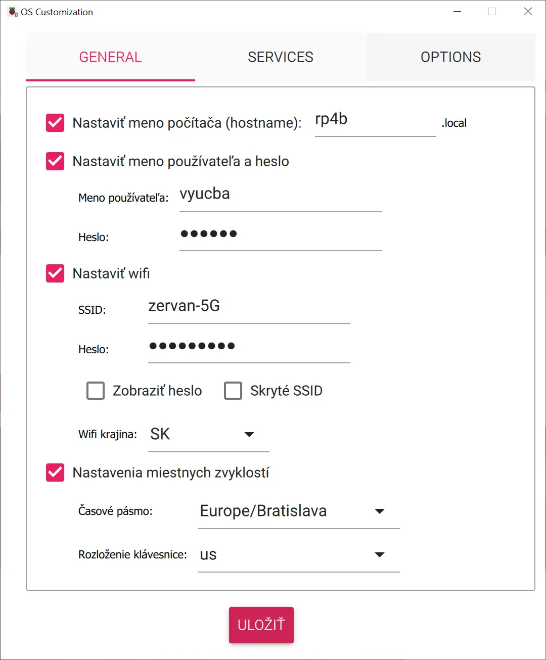 RasPi 2 - nastavenia OS.webp