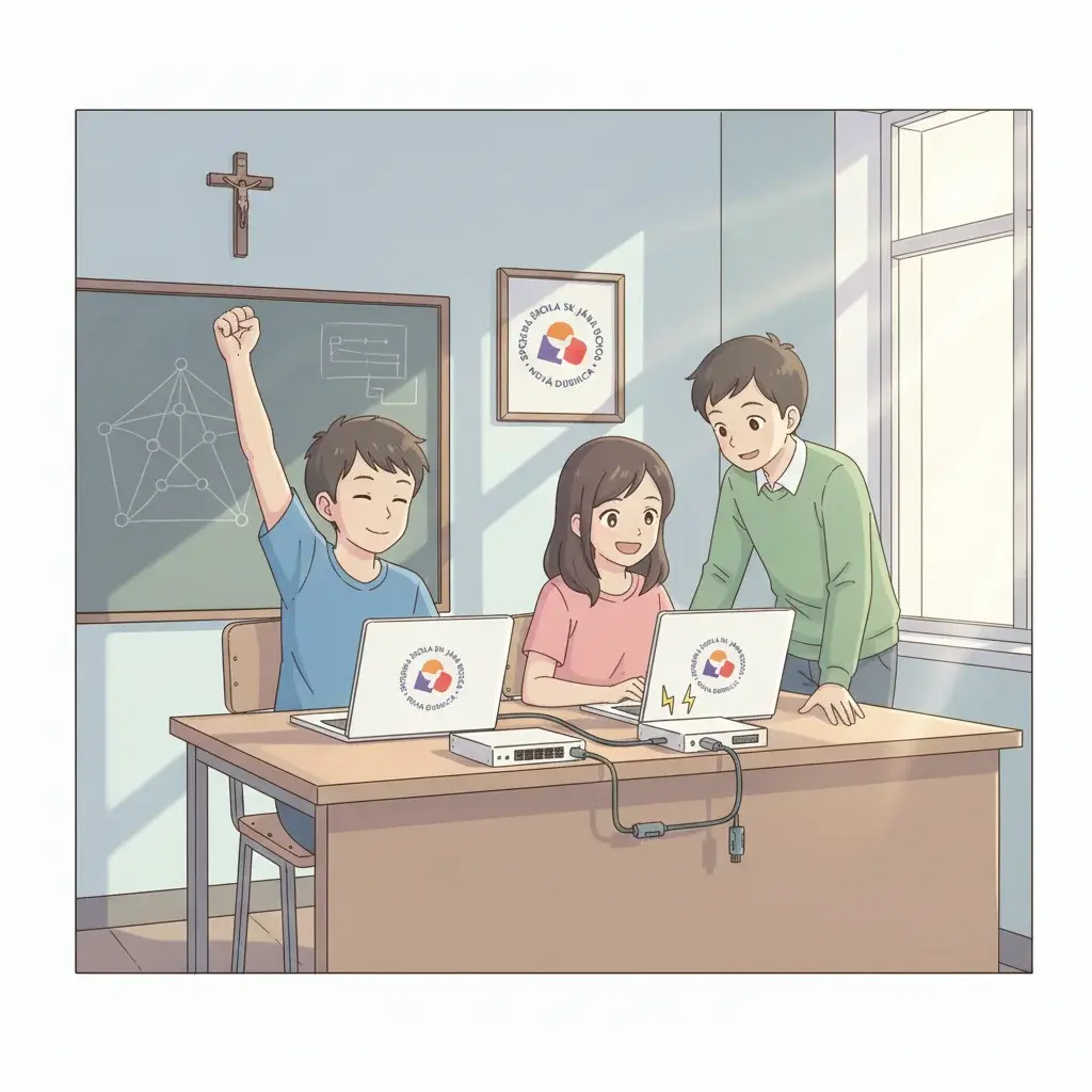 5.4 konfigurácia switchu